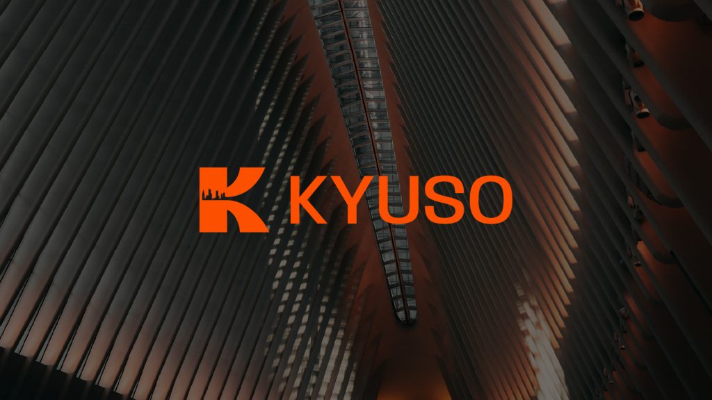 Kyuso brand identity: sustainable construction branding case study