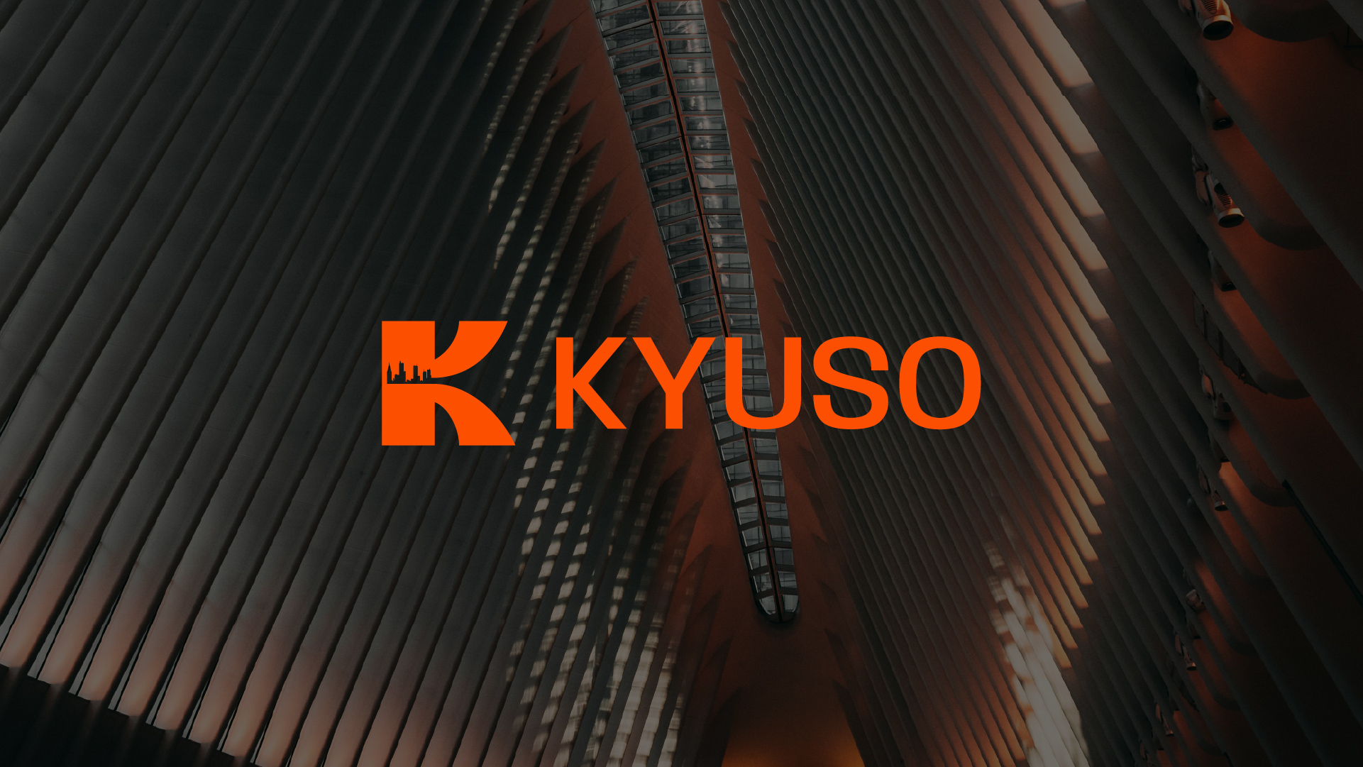Kyuso brand identity: sustainable construction branding case study