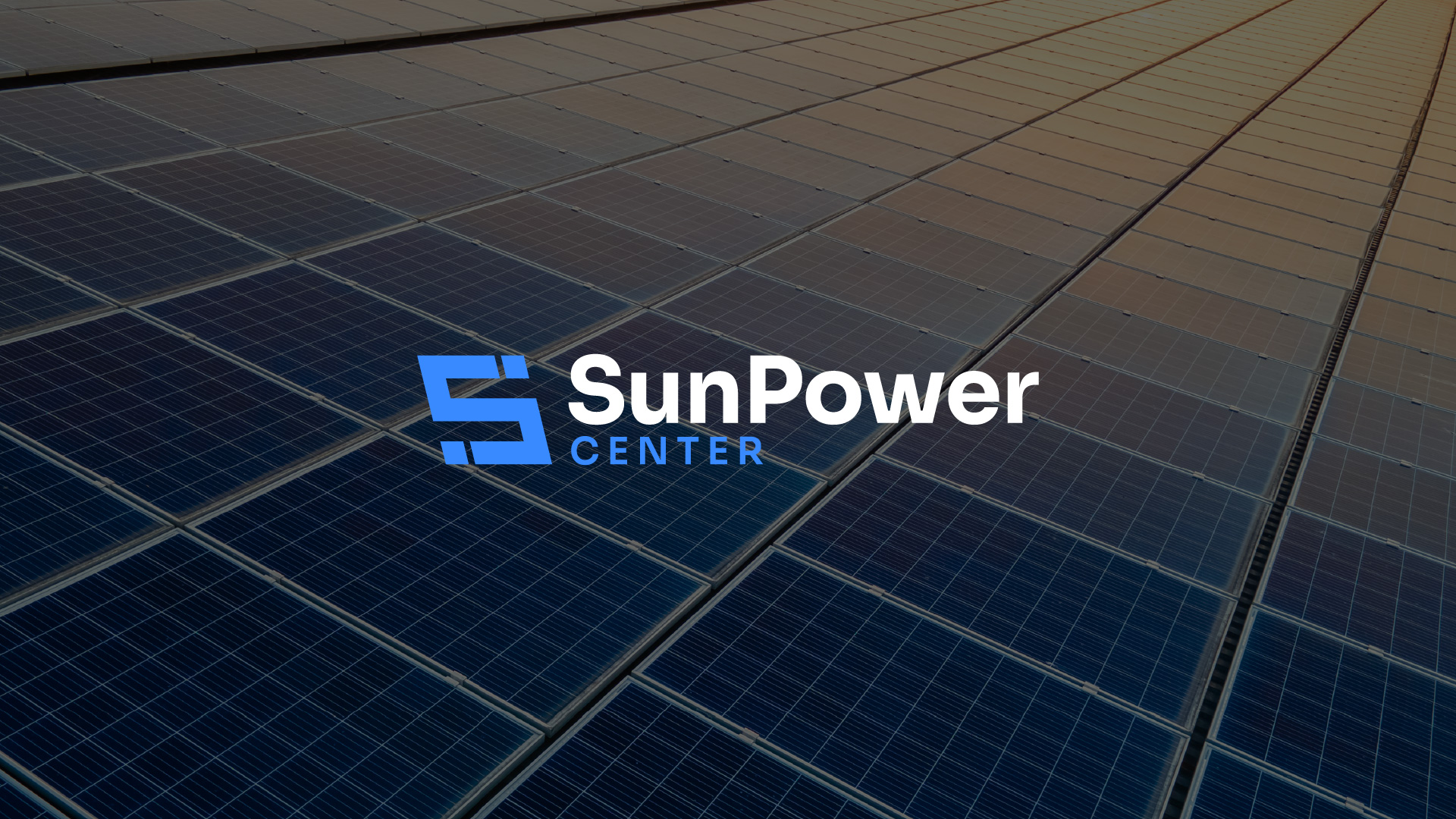 SunPower Center brand identity: multi-service ecosystem branding case study