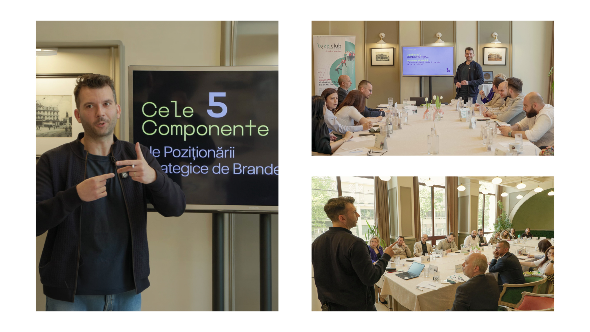 Why do good companies lose to cheaper options? AQV’s Mădălin Miu breaks down the Brand Strategy Framework and positioning at BIZZ.CLUB Iași.